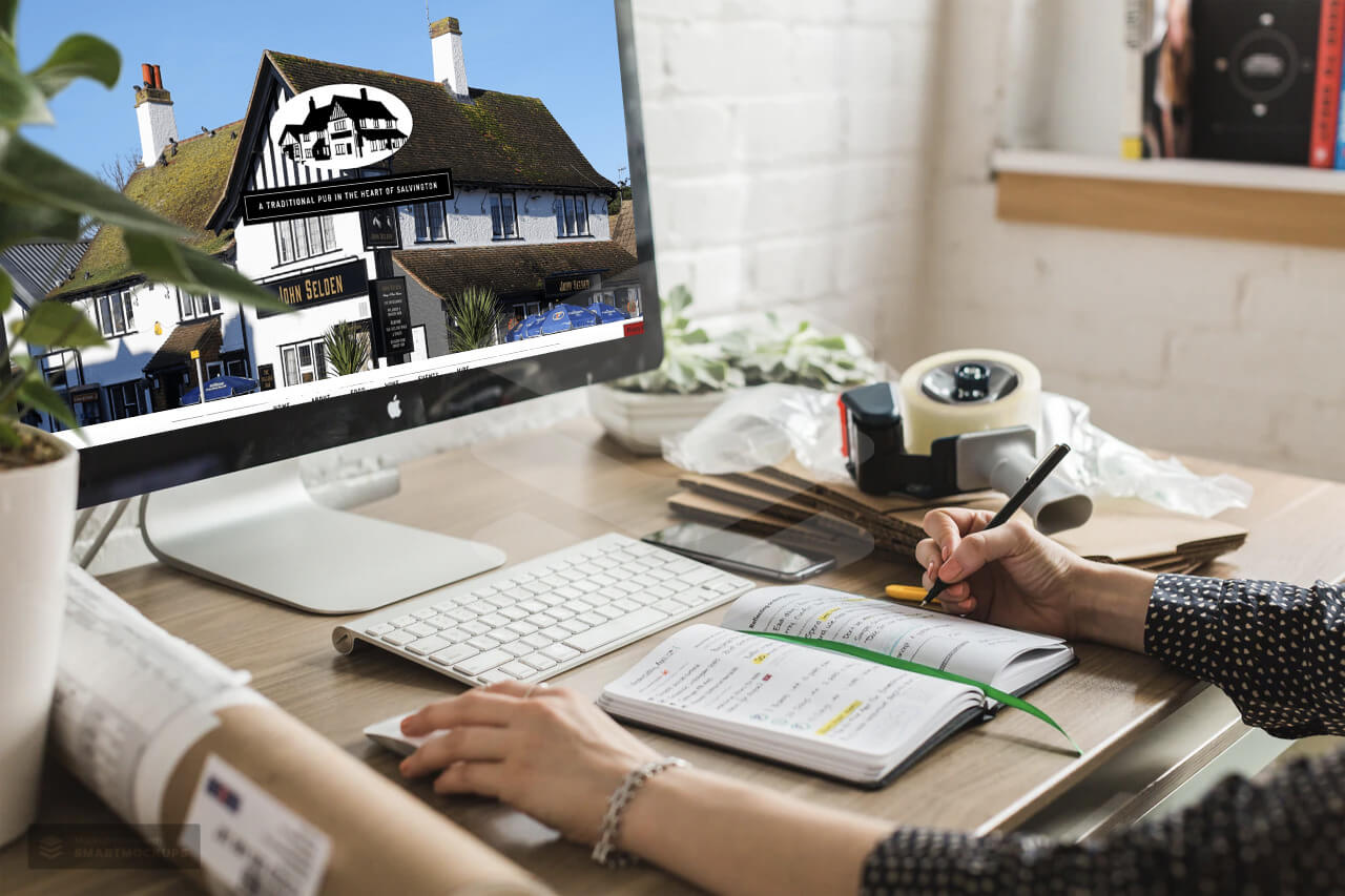 Portfolio of The John Selden Pub website creation