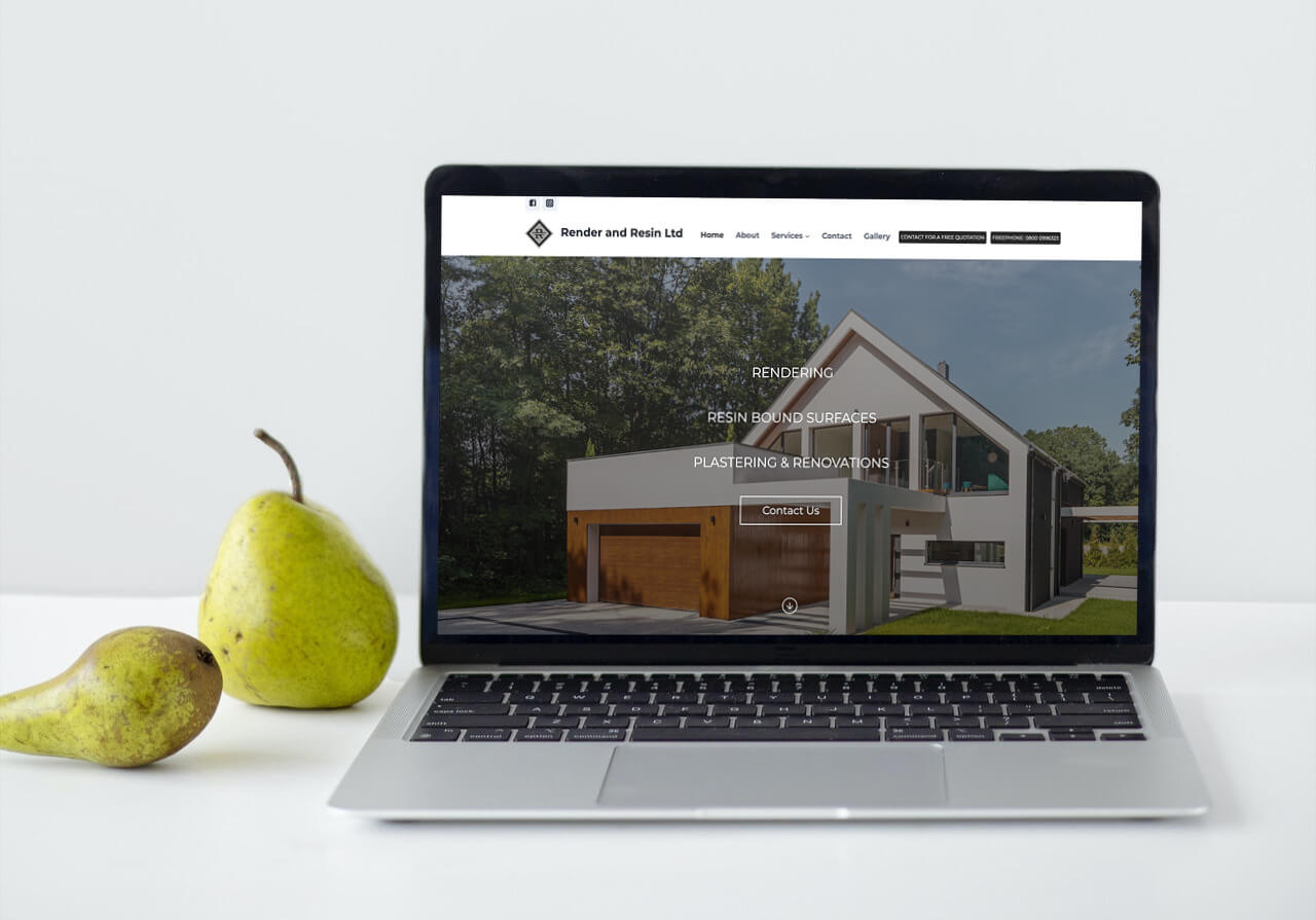 Render and Resin Ltd website