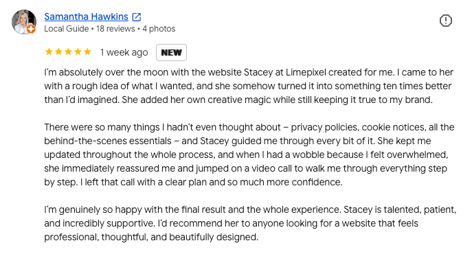 Elevanti testimonial for Limepixel